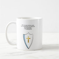 Caneca de Verso Cristão 2 Tessalonicenses 3:3 Pres