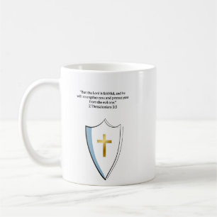 Café Caneca de Verso Cristão 2 Tessalonicenses 3:3 Pres