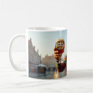 Café Caneca de Viagem Bélgica Beerland Bruges City Chee