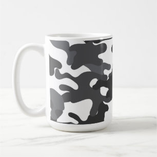 Café Caneca de viagem de Bebidas de Camuflagem Branca