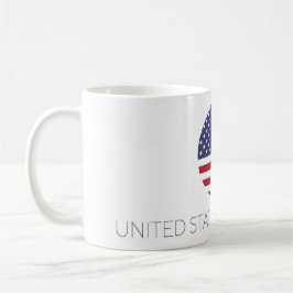 Café Caneca de viagem de Sinalizador dos Estados Unidos