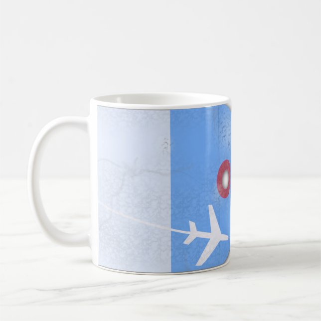 Café Caneca de viagem de Tíquete de Plano Personalizado (Esquerda)
