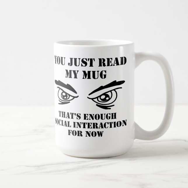 Café Caneca de Viagem Divertida Interação Social (Direita)