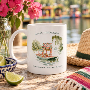 Café Caneca de Viagem Personalizada Xochimilco México