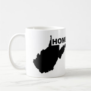 Café Caneca de Viagem Virgínia Ocidental Lar Longe do E