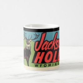 Café Caneca de Vida Selvagem de Jackson Hole WY