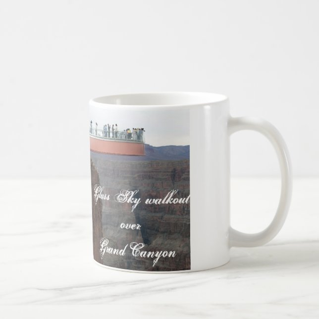 Café Caneca de vidro 2 de Skywalk do Grand Canyon (Direita)