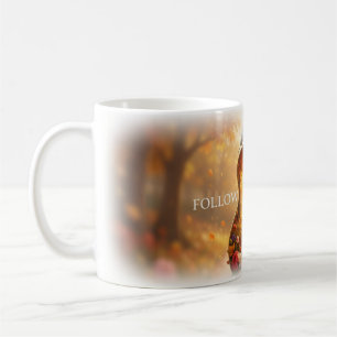 Café Caneca de Violão Acústico Siga Seu Coração