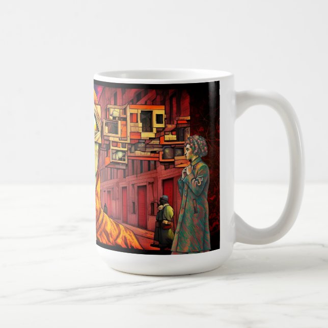 Café Caneca de vistas de Cubículo (Direita)