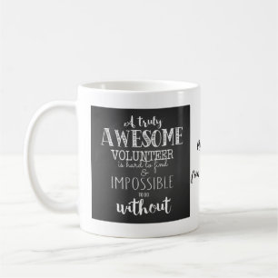 Café Caneca de voluntário verdadeiramente incrível