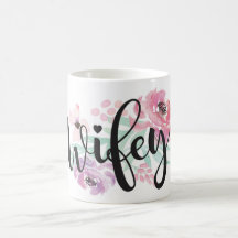 Caneca de Wifey que Wedding a noiva nupcial do