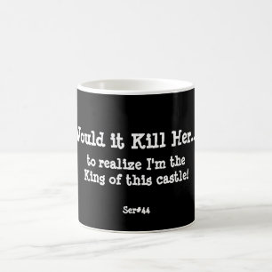 Café Caneca de WIKHer Ser#44 eu sou o rei