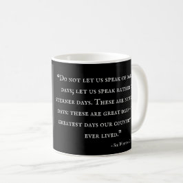 Café Caneca de Winston Churchill - citações 13