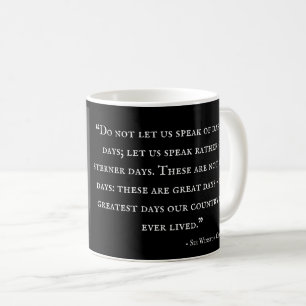 Café Caneca de Winston Churchill - citações 13