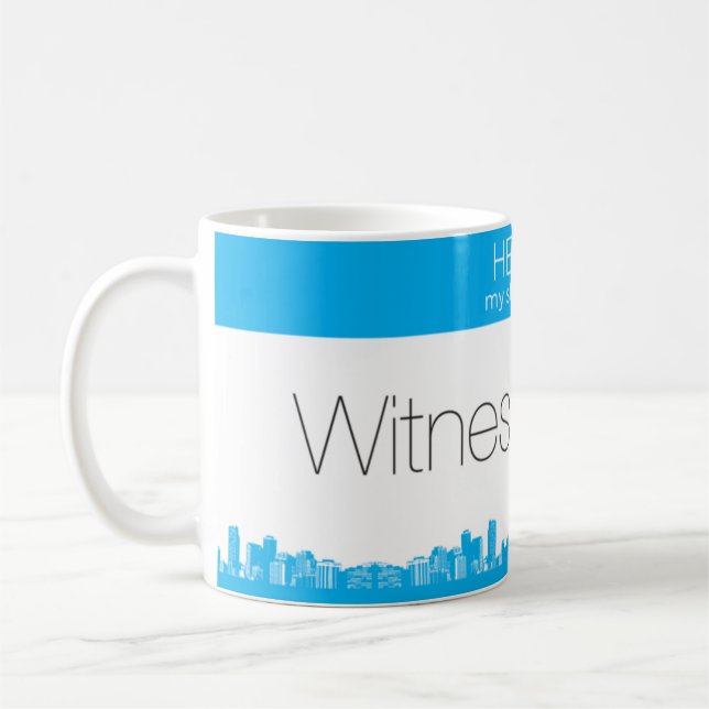 Café Caneca de WitnessLA (Esquerda)