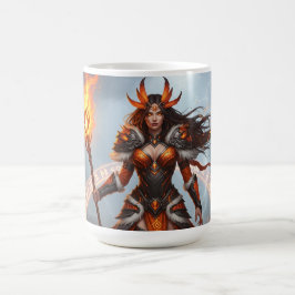 Café Caneca de Xamã de Fogo Místico