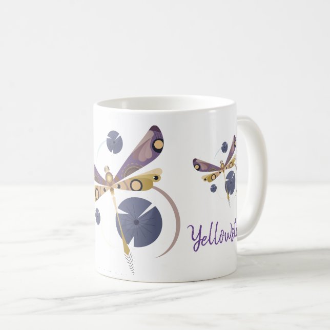 Café Caneca de Yellowstone (Frente Esquerda)