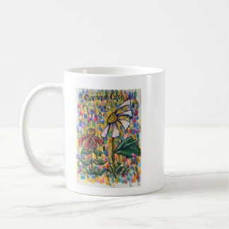 Café Caneca Decorativa Jardim de Cores