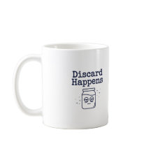 Caneca Descarte Acontece | Citação Engraçada de Pa