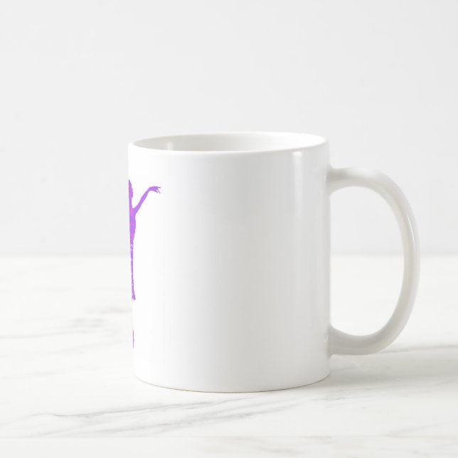 Café Caneca Desejos de Ano Novo de Bailarina de Ballet  (Direita)