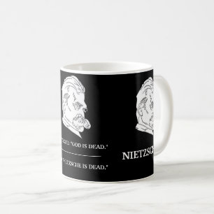 Café Caneca "Deus está Morto" de NIETZSCHE