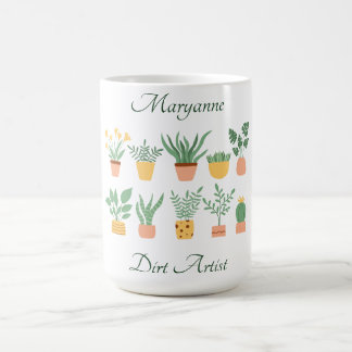 Café Caneca Dirt Artist, Jardineiro e Amante de Plantas