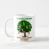 Caneca Divertida Árvore de Bacon Humor