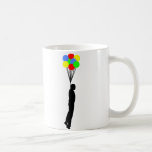 Café Caneca Divertida de Balão Pendurado
