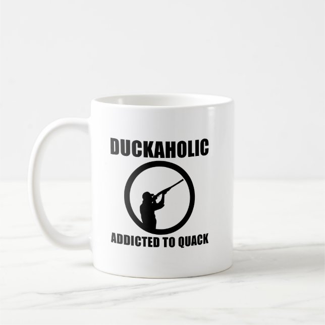 Café Caneca Divertida de Caça ao Pato Viciado (Esquerda)