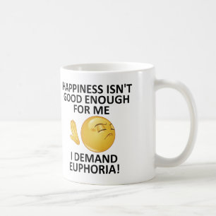 Café Caneca Divertida de Demanda Eufórica ou Caneca de