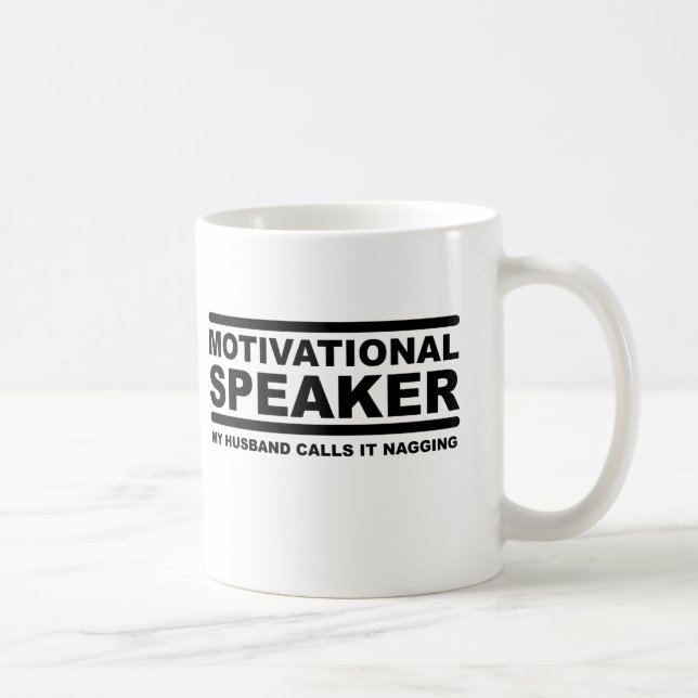 Café Caneca Divertida de Encorajamento Motivacional (Direita)