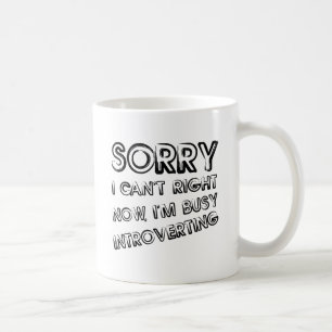Café Caneca Divertida de Introversão Ativa