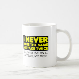 Café Caneca Divertida de Múltiplos Erros