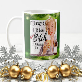Café Caneca Divertida de Natal Melhor Amiga "Maluca / B