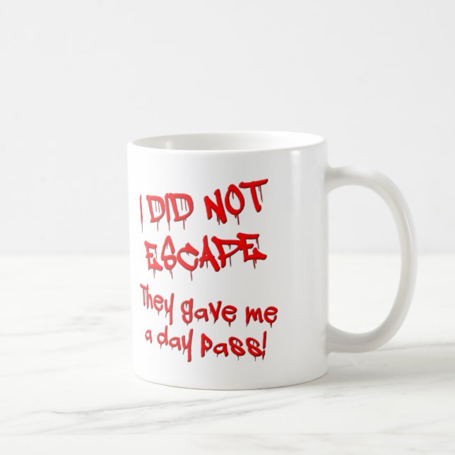 Café Caneca Divertida de Passagem do Dia (Direita)