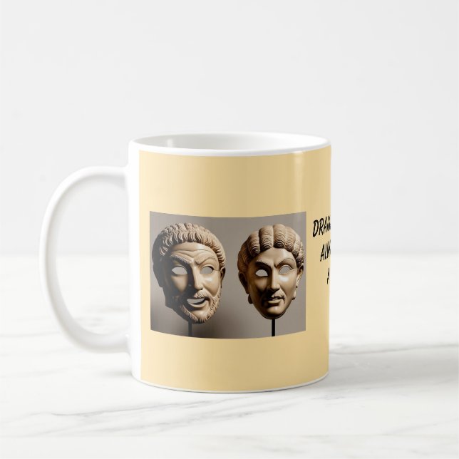 Café Caneca divertida do professor de teatro (Esquerda)
