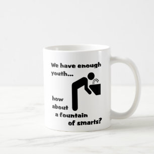 Café Caneca Divertida Fonte de Inteligência Humor