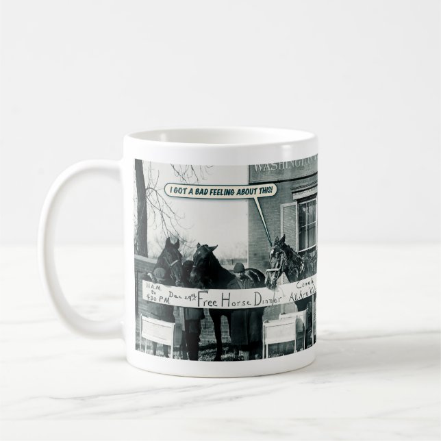 Café Caneca Divertida - Jantar de Cavalo (Esquerda)