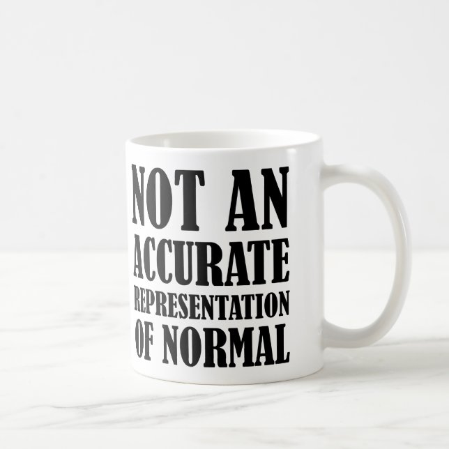 Café Caneca Divertida Não Normal ou Caneca de Viagem (Direita)