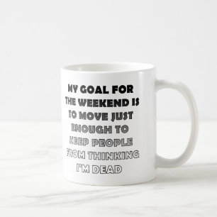 Café Caneca Divertida para Fim de Semana ou Caneca de V