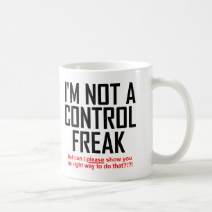 Café Caneca Divertida para Quem Gosta de Controlar Tudo