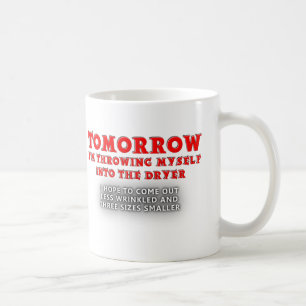 Café Caneca Divertida Secador de Juventude
