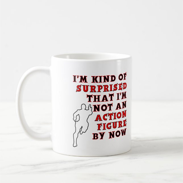 Café Caneca Divertida Surpresa de Figura de Ação (Esquerda)