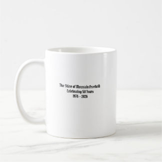 Café Caneca do 50º Aniversário da Região de Mountain Fr