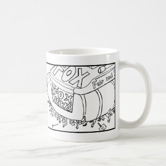 Café Caneca do aerodeslizador de Fox News