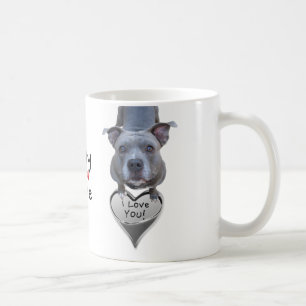 Café Caneca do amor da intimidação de Pitbull