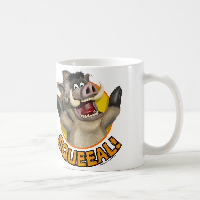Café Caneca do animal de Warthog dos desenhos animados (Direita)