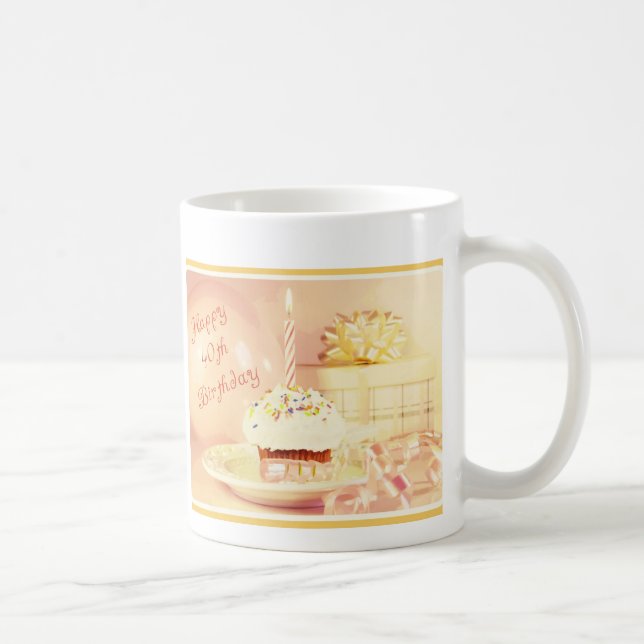 Café Caneca do aniversário de 40 anos da diva (Direita)