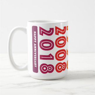 Café Caneca do aniversário de K&D