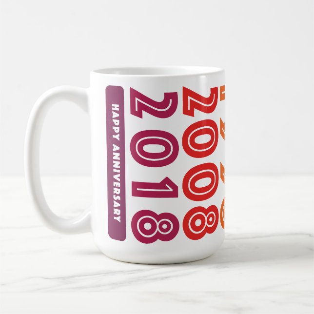 Café Caneca do aniversário de K&D (Esquerda)